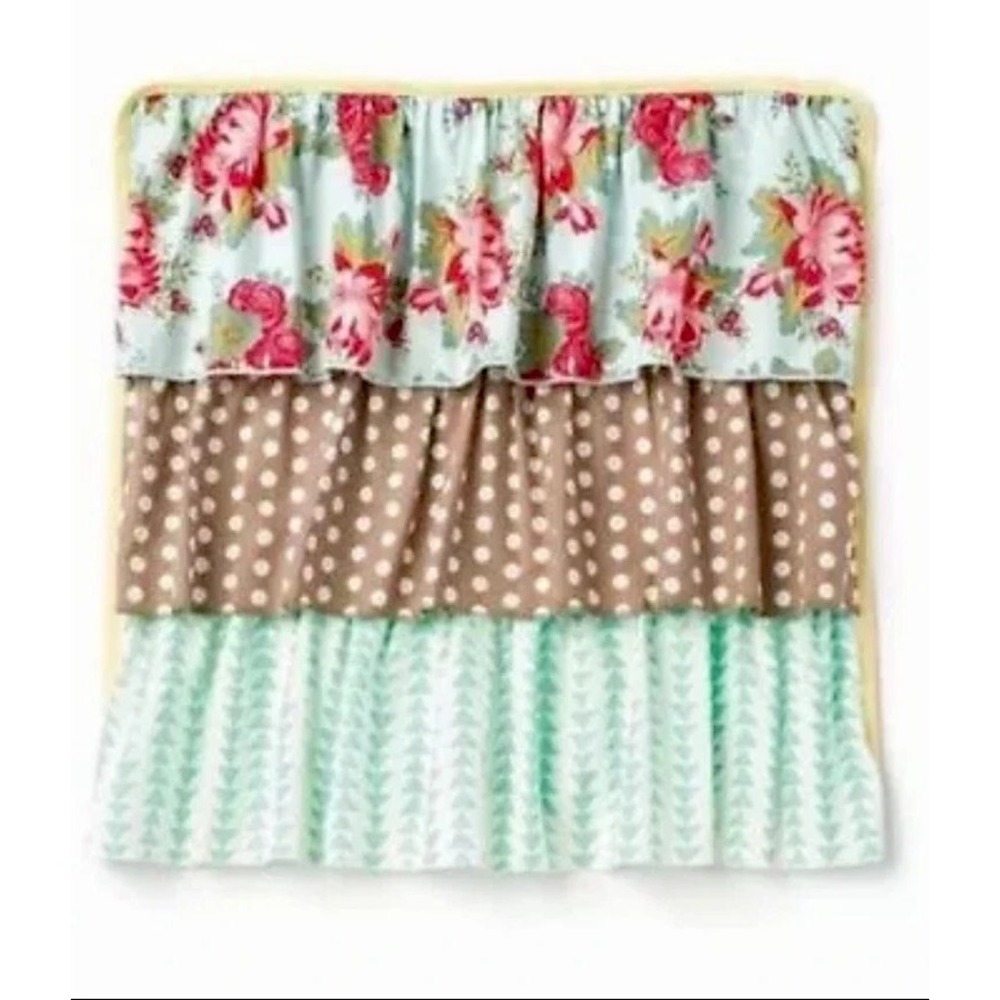 NEW Matilda Jane Siesta Cotton Pillow Sham 18x18 Ruffles Cottage Core 21314A